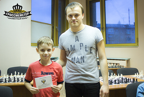 Пазгалов Даниил - шахматы в Череповце